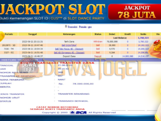 bukti jp dewatogel #443